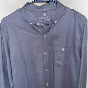 Free Fly Flannel Button Down Shirt
